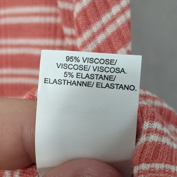 Lucky Brand Striped Faux Tuck Tank - Picture 4 of 4